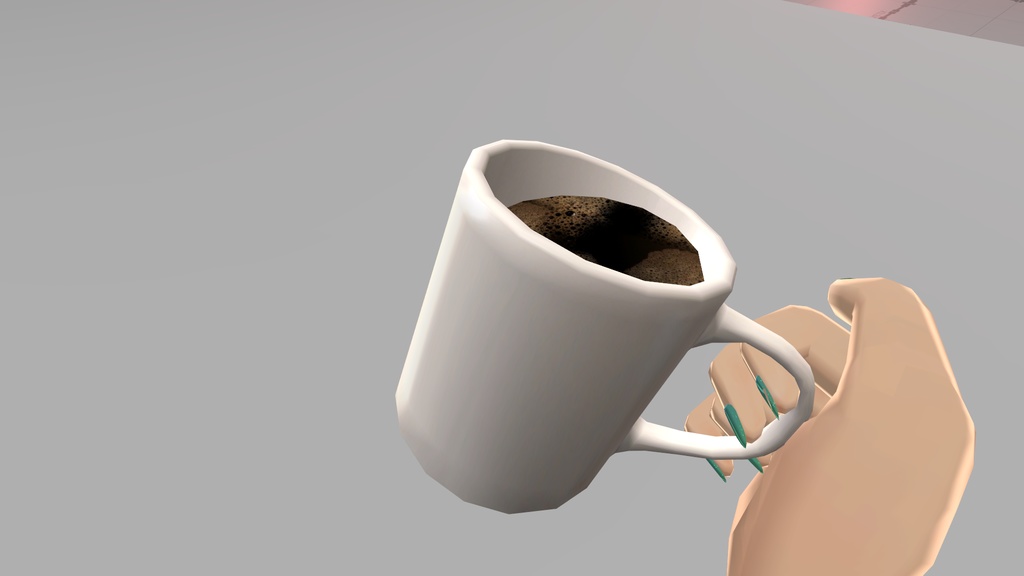 【Vroid】【VRChat】 Boucle Fall Sweater and Mug 秋のセーターとマグカップ