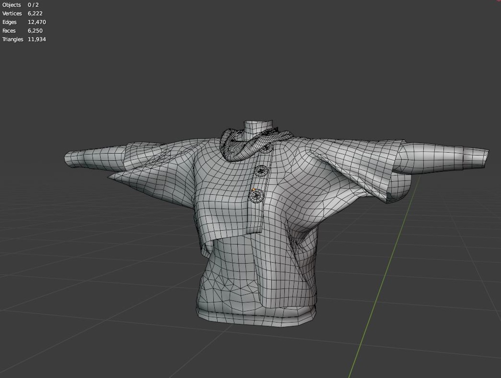 【Vroid】【VRChat】 Boucle Fall Sweater and Mug 秋のセーターとマグカップ