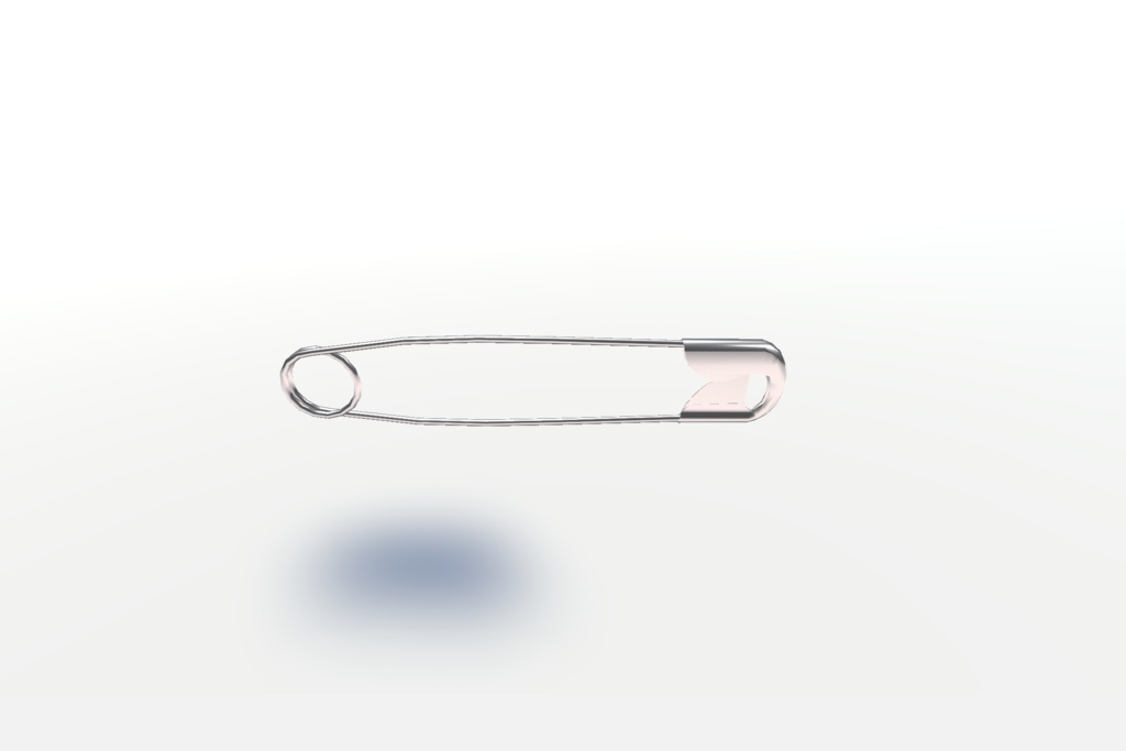 【無料】安全ピン / Safety Pin【VRChat想定】