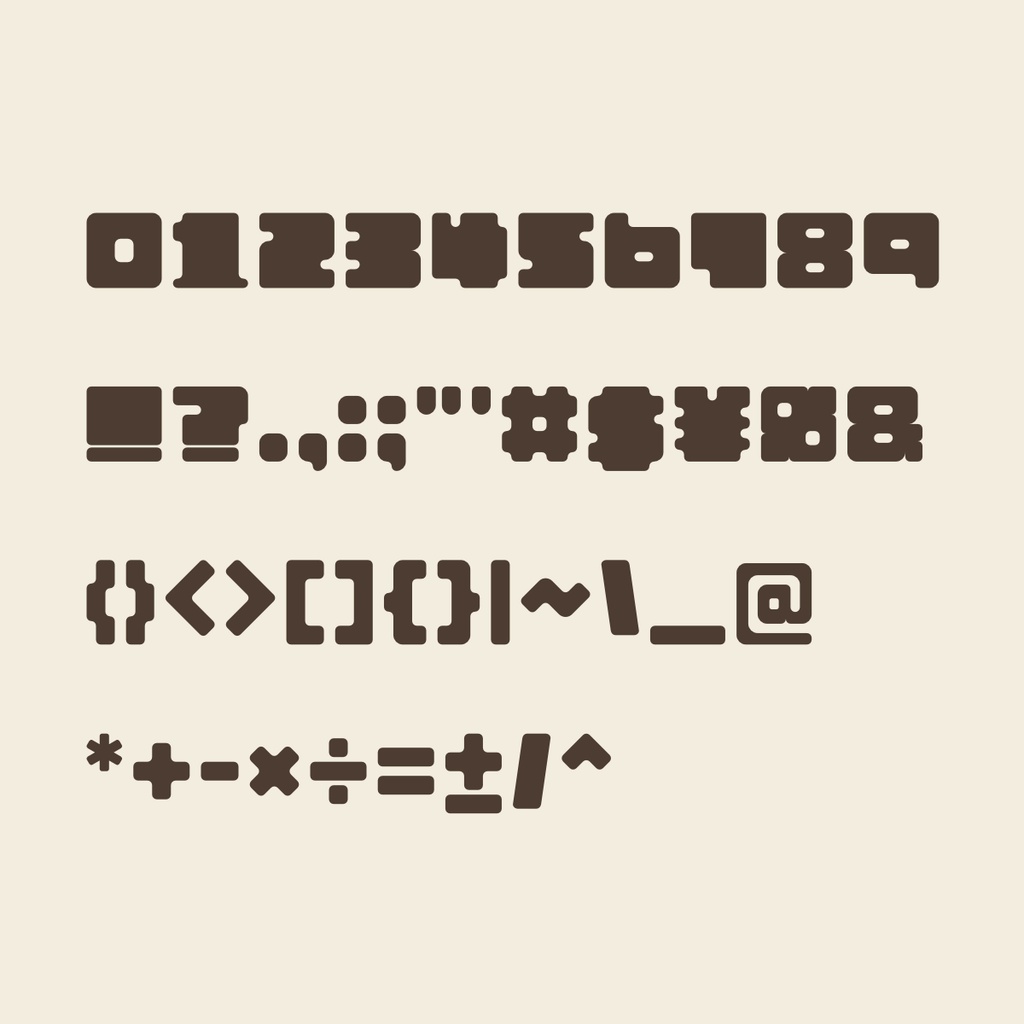 【無料】RondoSquare / 欧文フォント【フリーフォント】