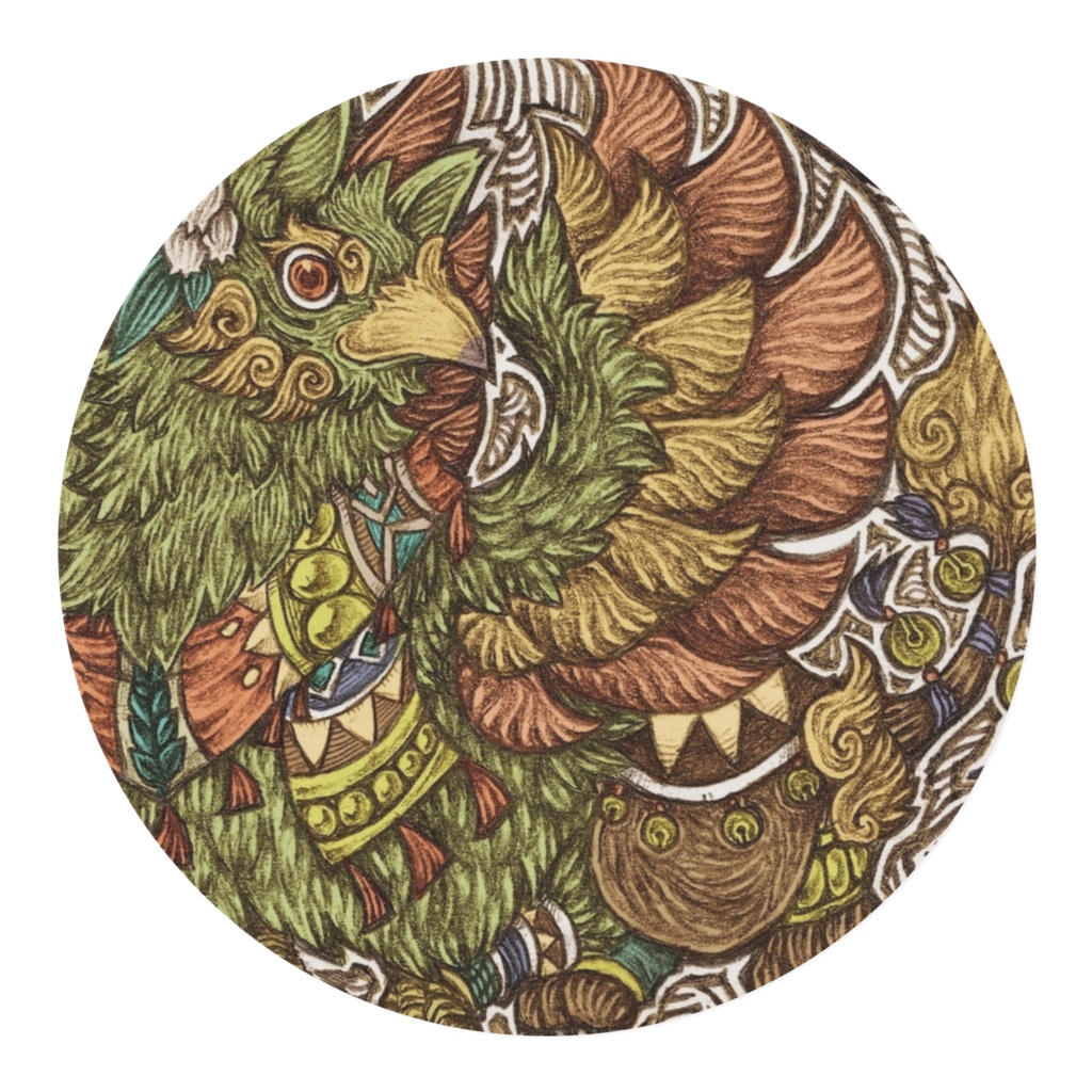 創作ミニグリフォンマスキングテープ