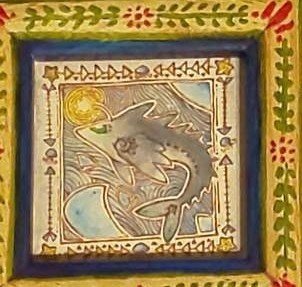 複製原画【デメニギングラーカとプランクトリ】