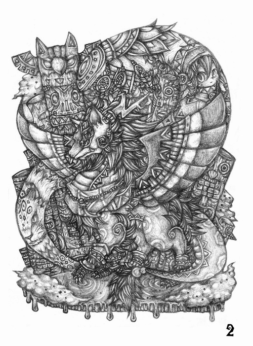 【DL版】線画ミニ本「Tree of Wind」