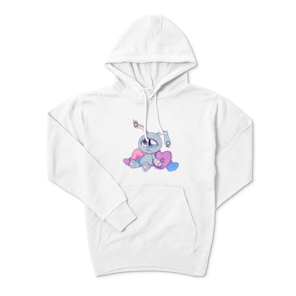 単眼バニーぴえんちゃん パーカー