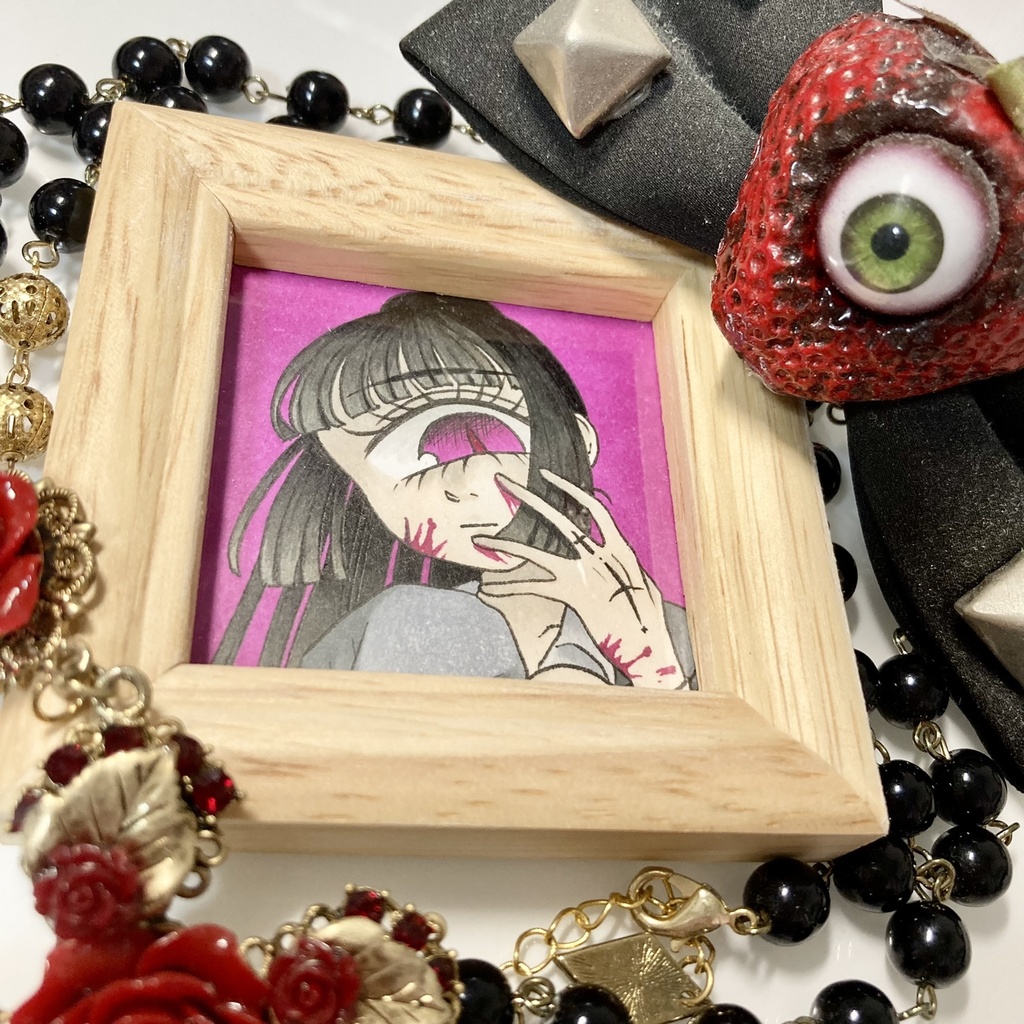 ミニ原画【だれのち？】