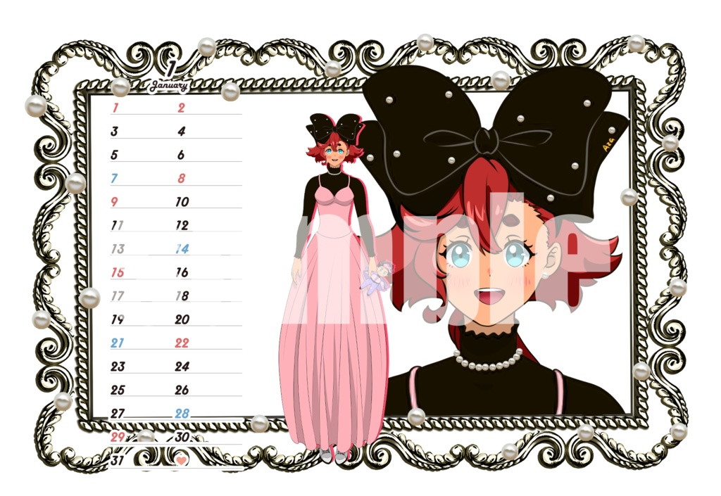 2025年グエスレカレンダー