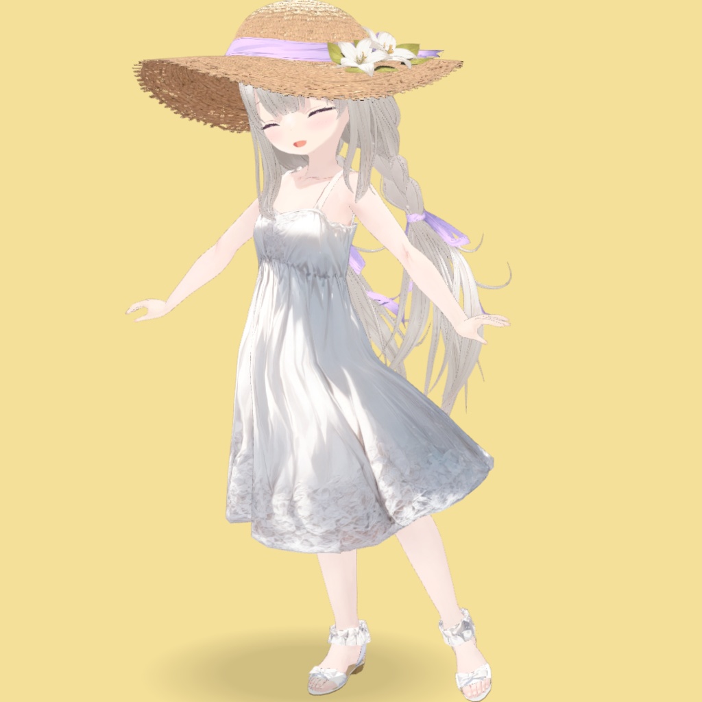 【VRoid】光莉 サマードレス/Summer Dress