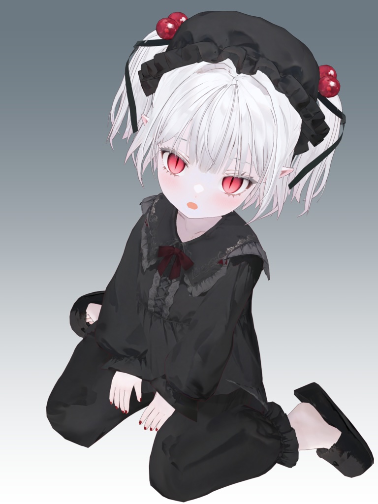 【VRoid】ネメシア (パジャマ) / Nemesia (Pajamas) - [Free VRM]