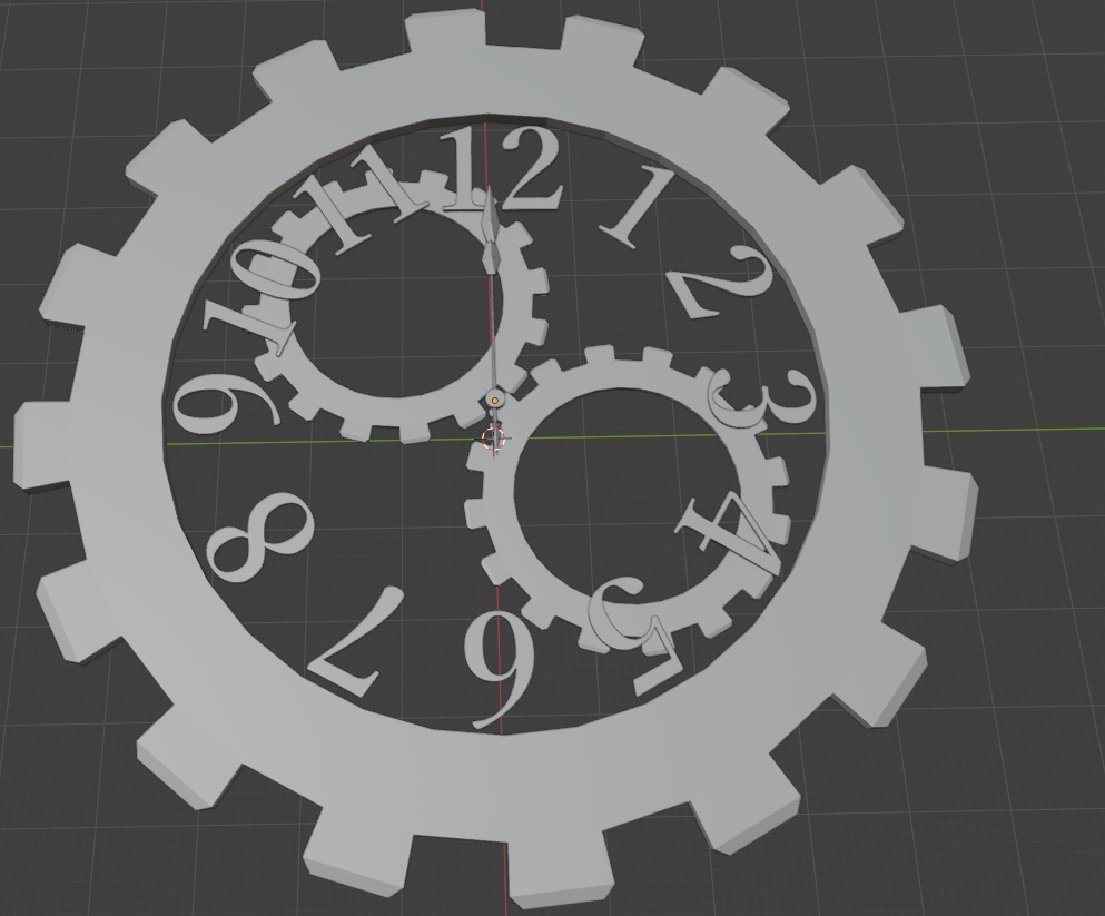 kuriman clock fbx