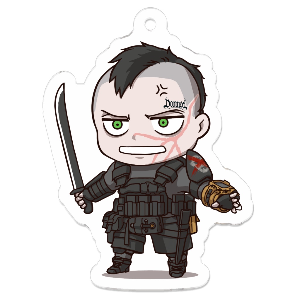 Fallout4創作自キャラ【イゴール】アクキー