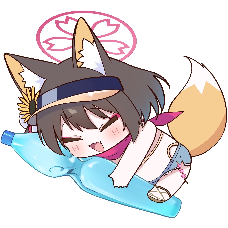 水着イズナのラムネ抱きキーホルダー