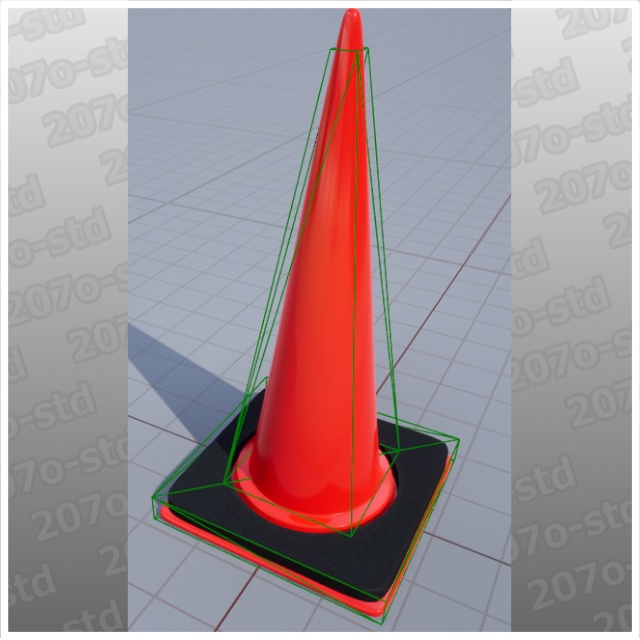 【UE5向け/無料版アリ】三角コーン