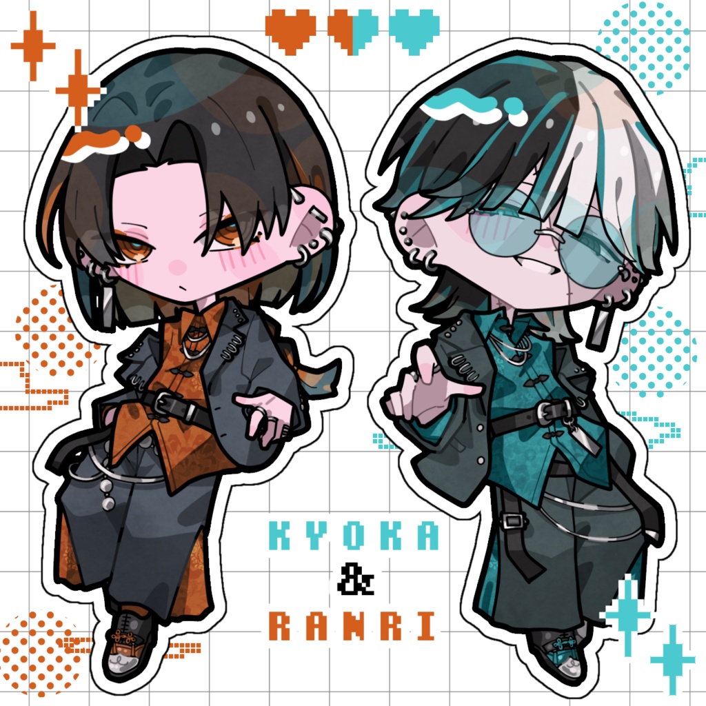 アクリルストラップ