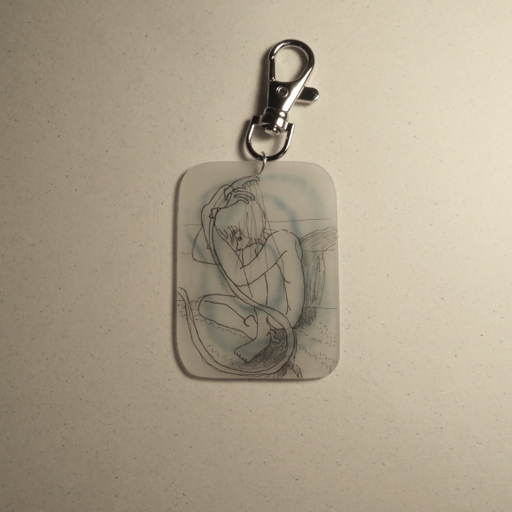 洗髪するストラップ（水）