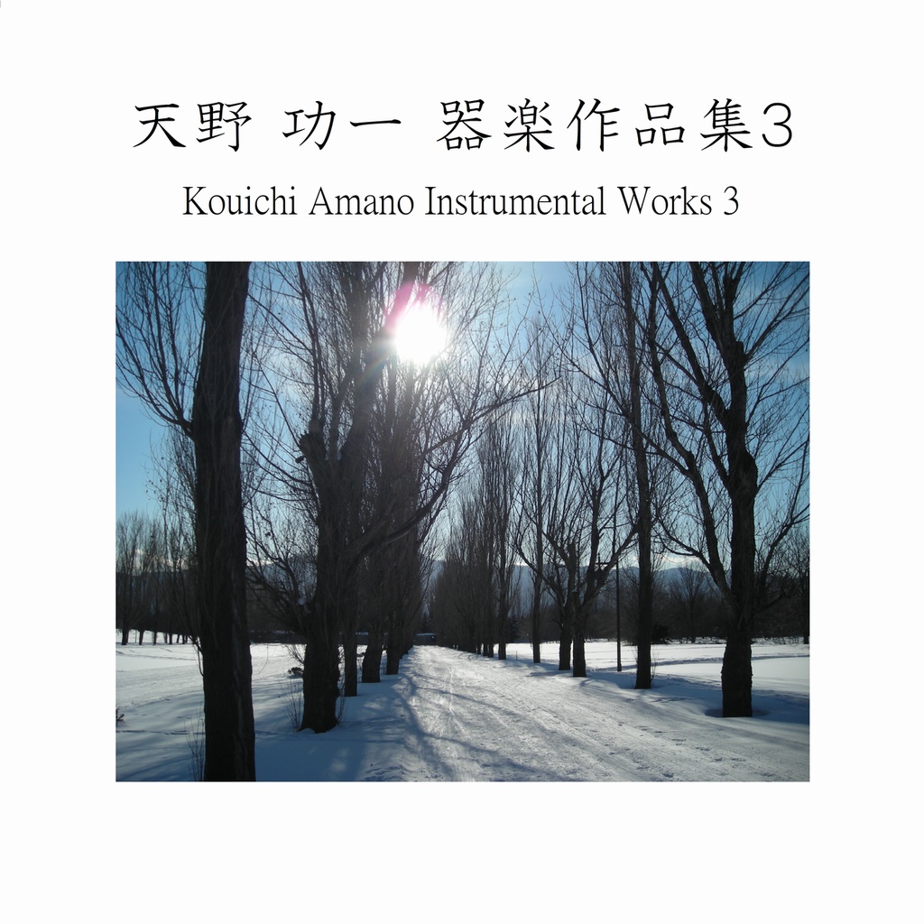 天野 功一 器楽作品集３