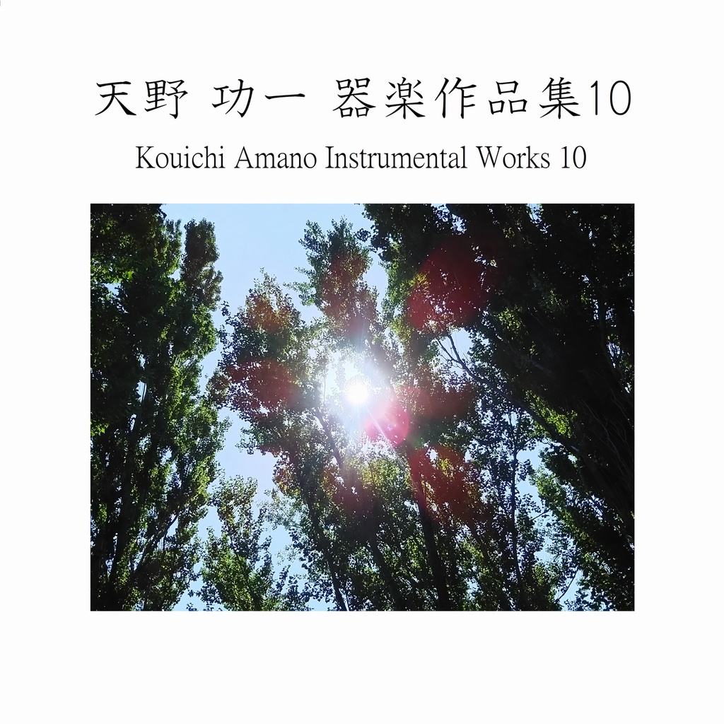 天野 功一 器楽作品集10