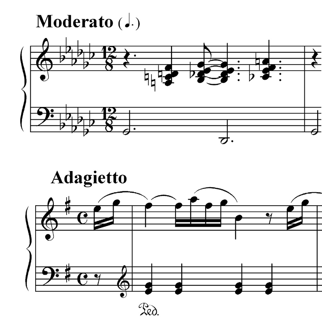 【楽譜】Intermezzo 3, 4