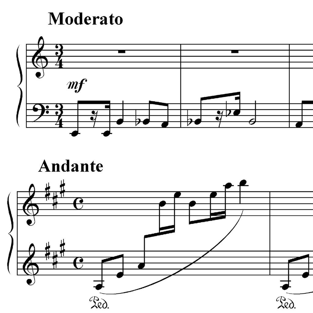 【楽譜】Intermezzo 13, 14