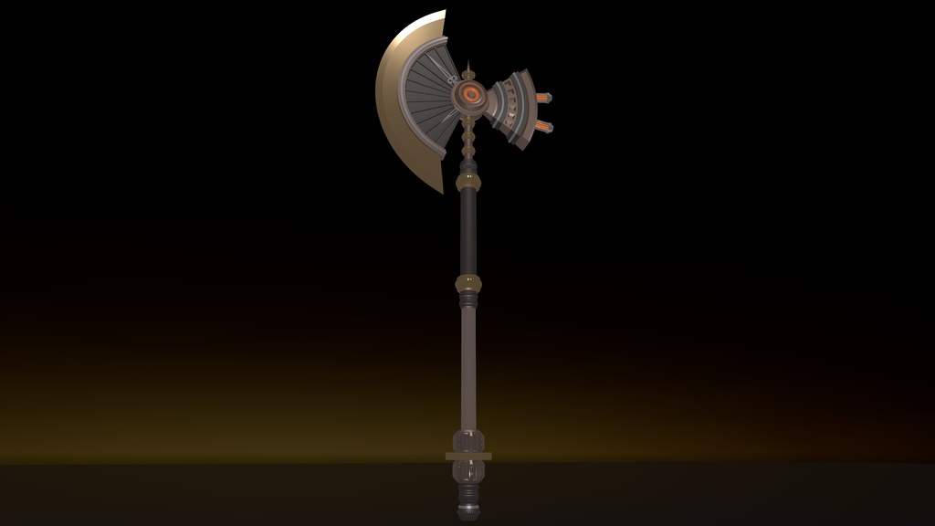 Steampunk Axe