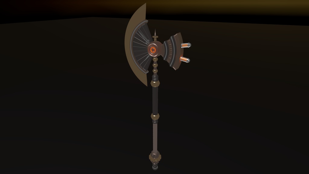Steampunk Axe