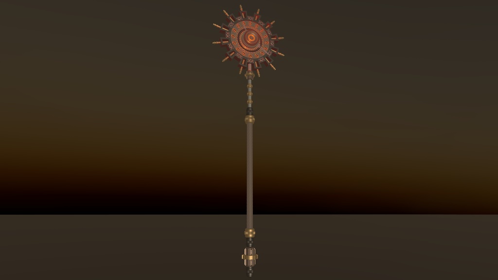 Steampunk Staff