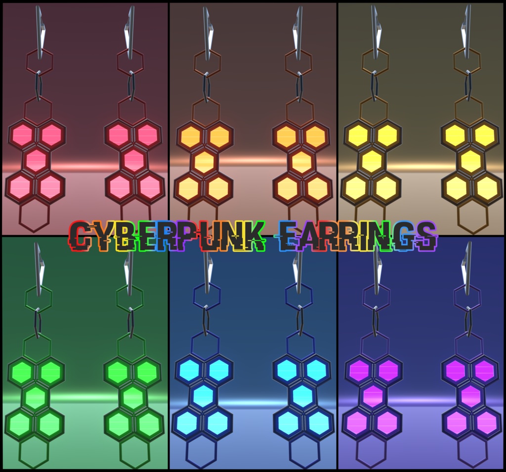 Cyberpunk Earrings