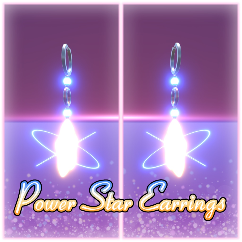 Power Star Earrings