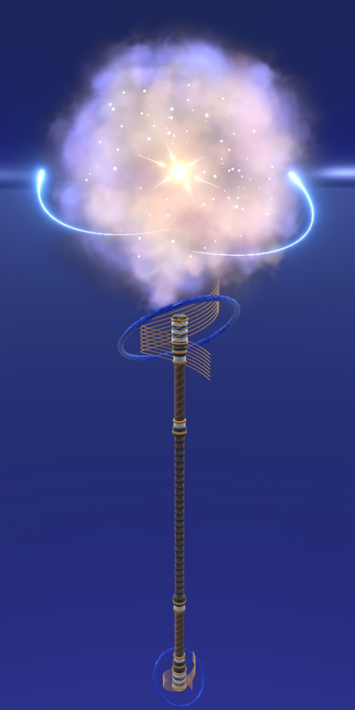 Nebula Staff