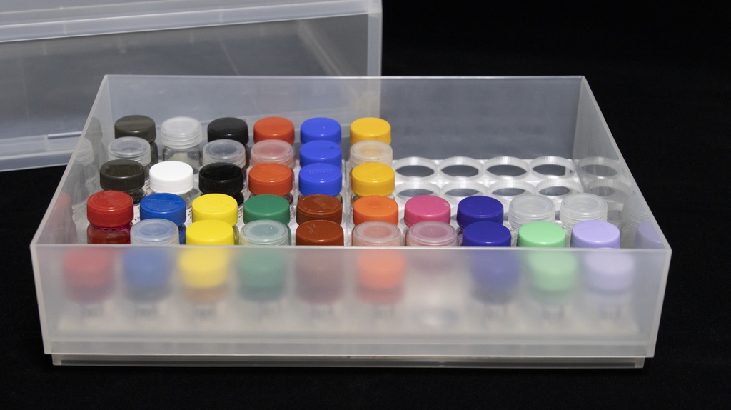 塗料フォルダ 丸瓶 36mm