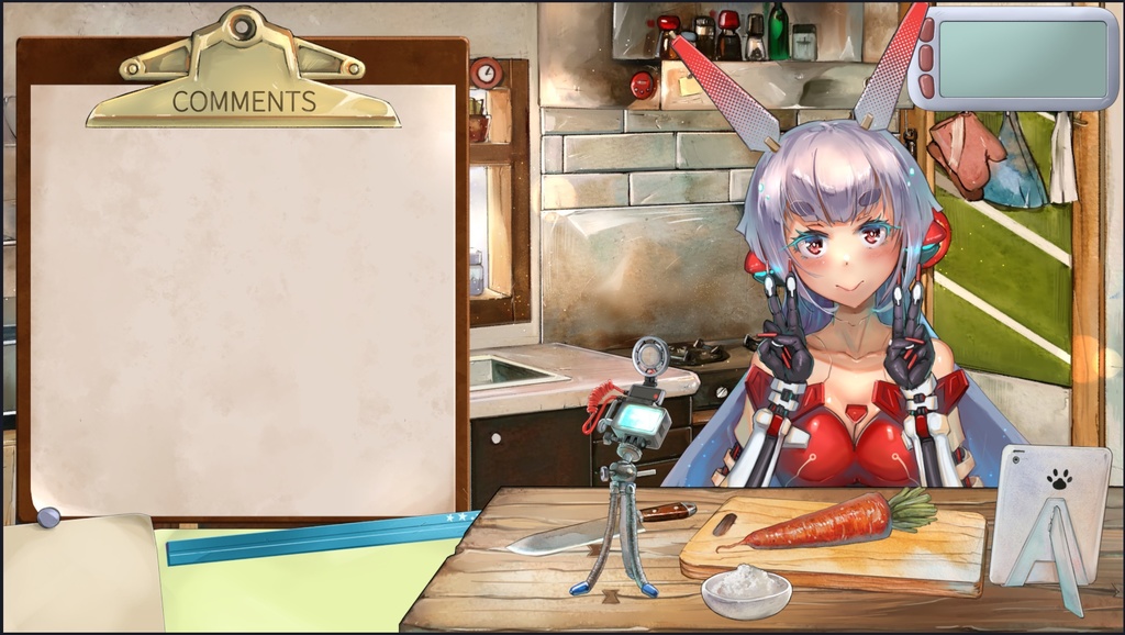 民家の台所-配信素材セット