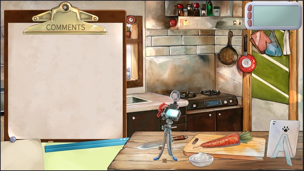 民家の台所-配信素材セット