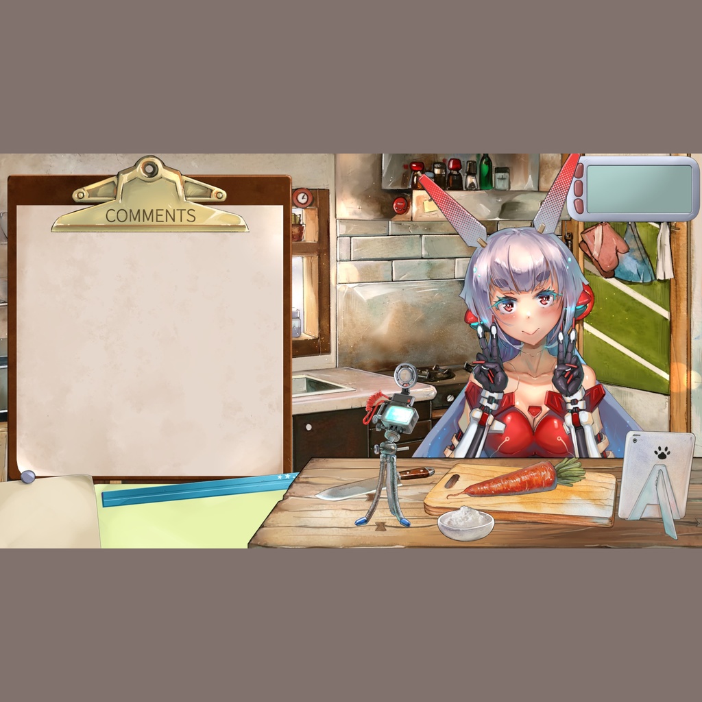 民家の台所-配信素材セット