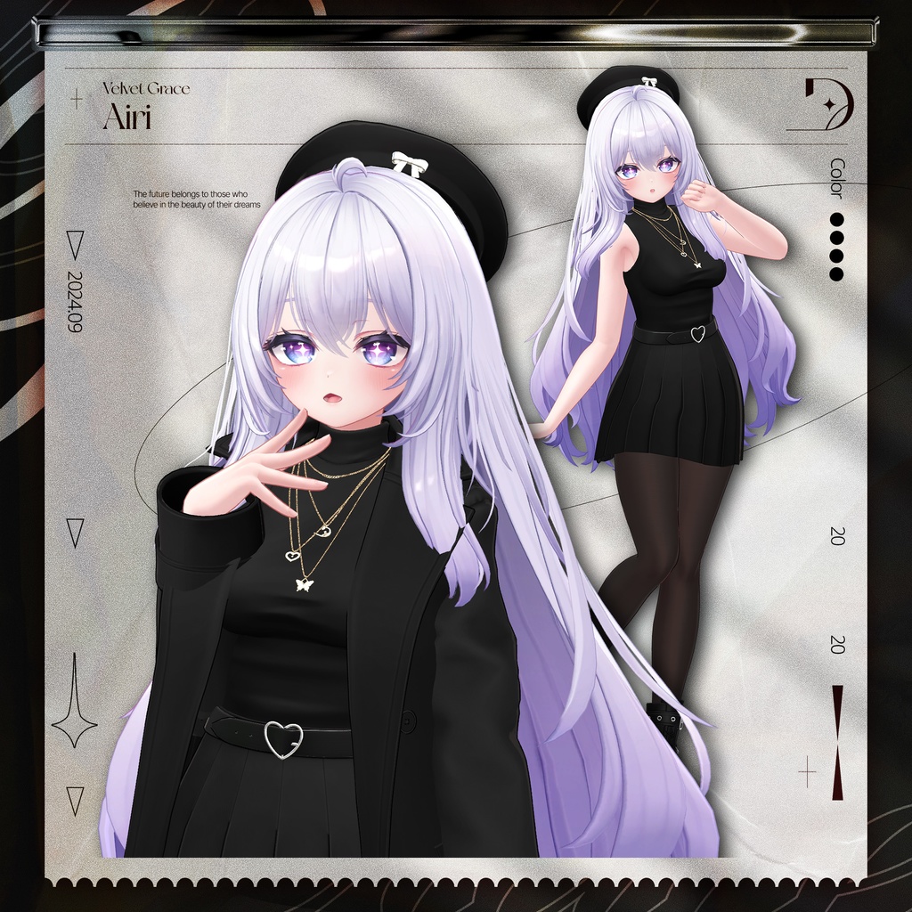 『ベルベット・グレイス』 ‐ Velvet Grace【19アバター対応】