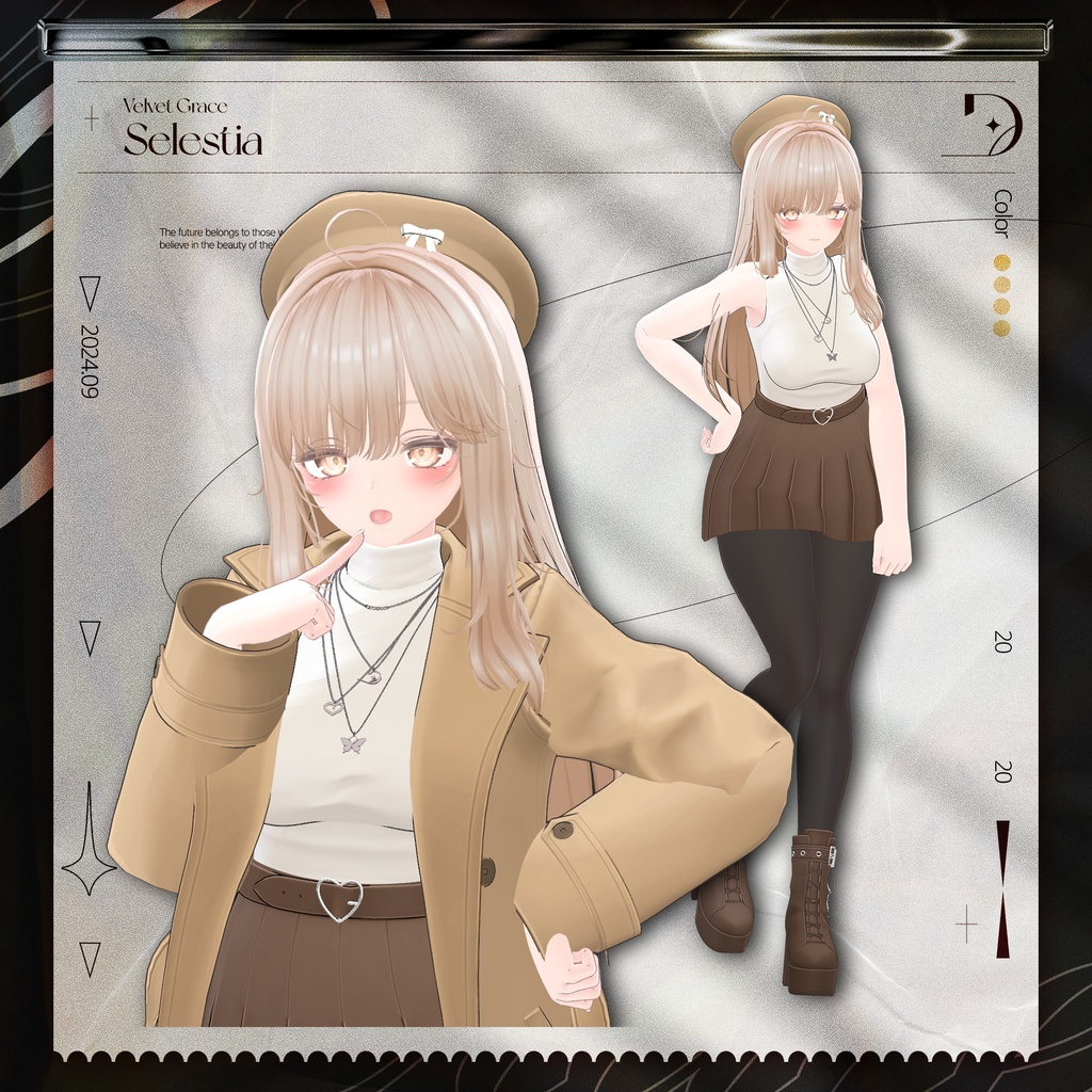 『ベルベット・グレイス』 ‐ Velvet Grace【19アバター対応】