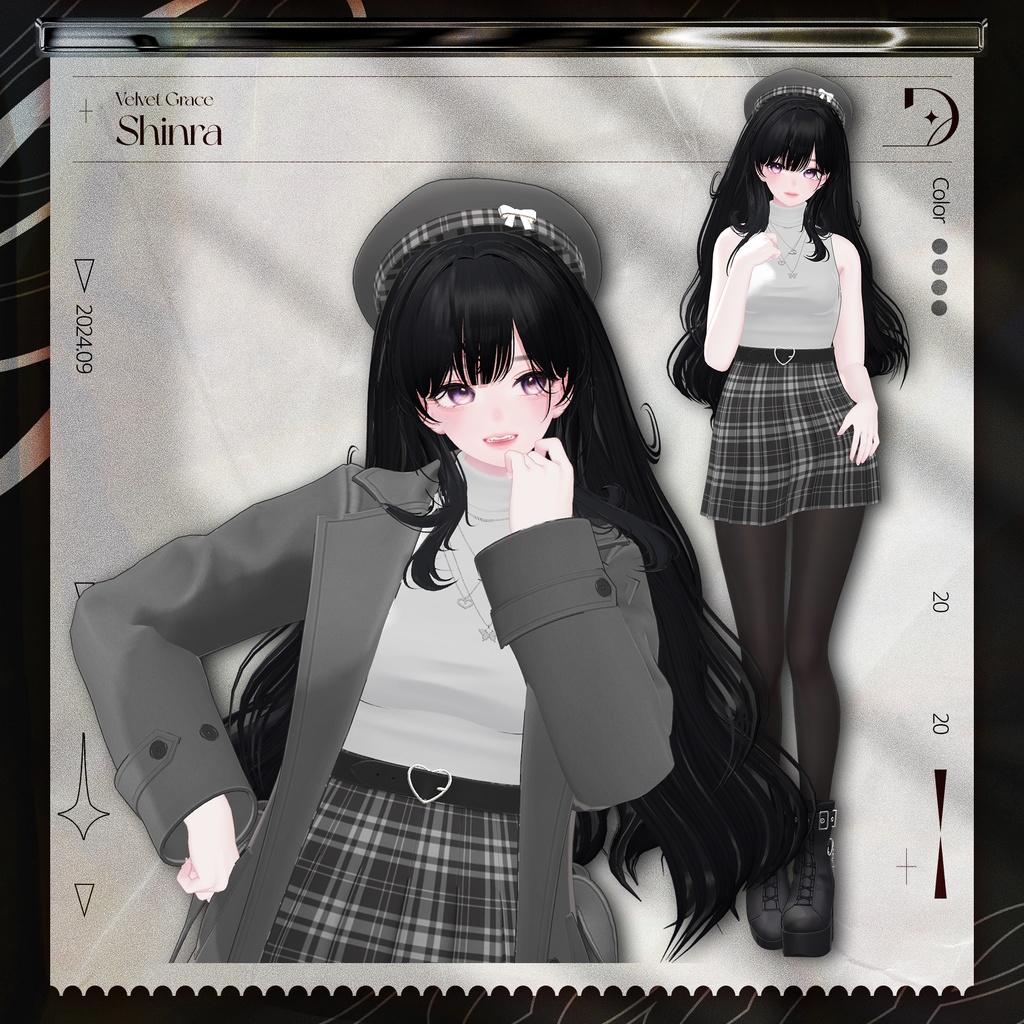 『ベルベット・グレイス』 ‐ Velvet Grace【19アバター対応】