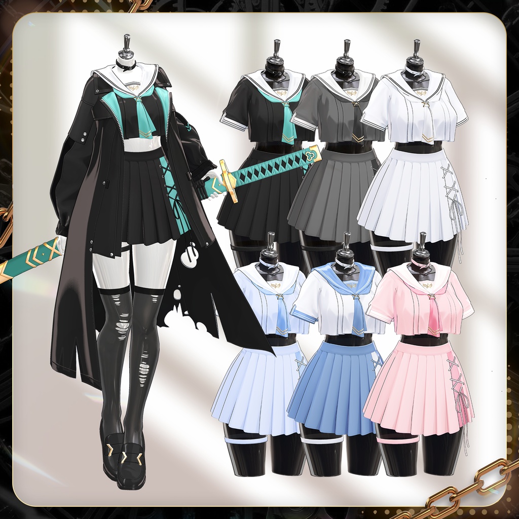 『ソルト・ライン』 ‐ Salt Line【20アバター対応】