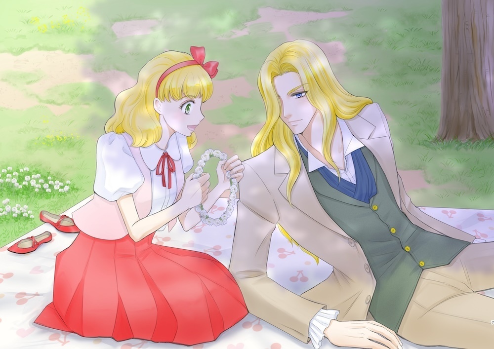 絵本「GARDEN 〜女王候補と神鳥の守護聖お散歩物語〜」