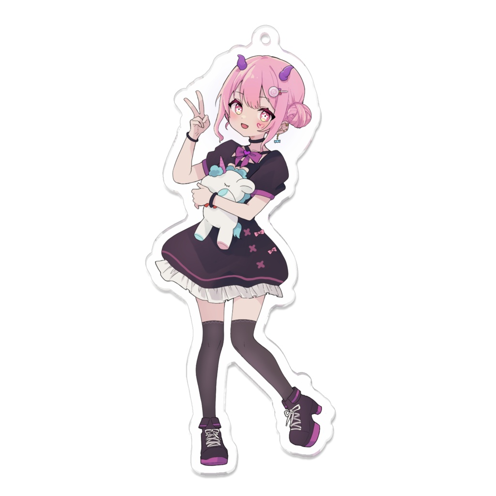 ゆにちのアクリルキーホルダー