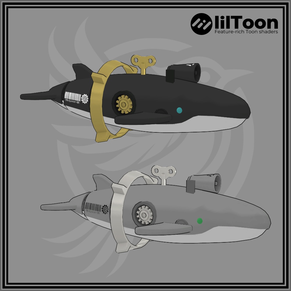 ClockWorkWhale【VRChat対応】