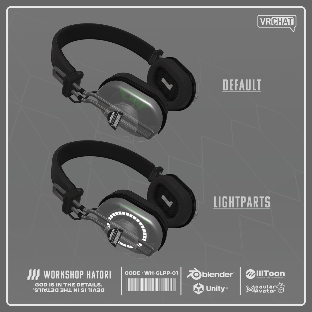 GlassPodsPro【VRChat対応】