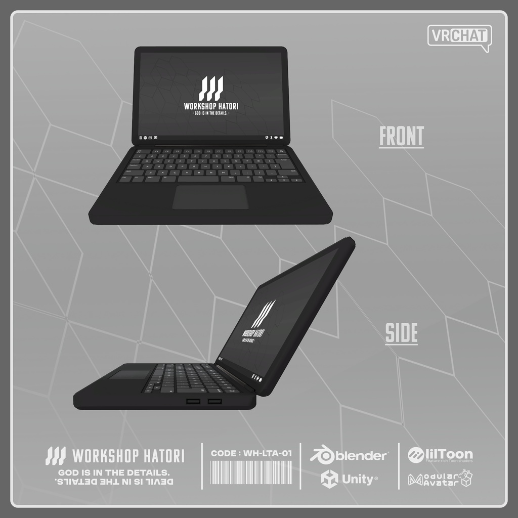 Laptop_Axis【VRChat対応】