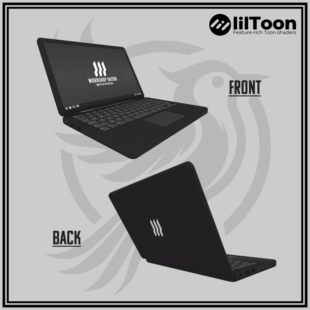 Laptop_Axis【VRChat対応】