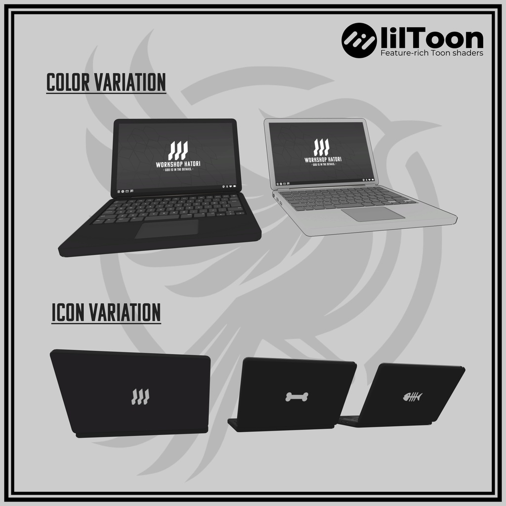 Laptop_Axis【VRChat対応】