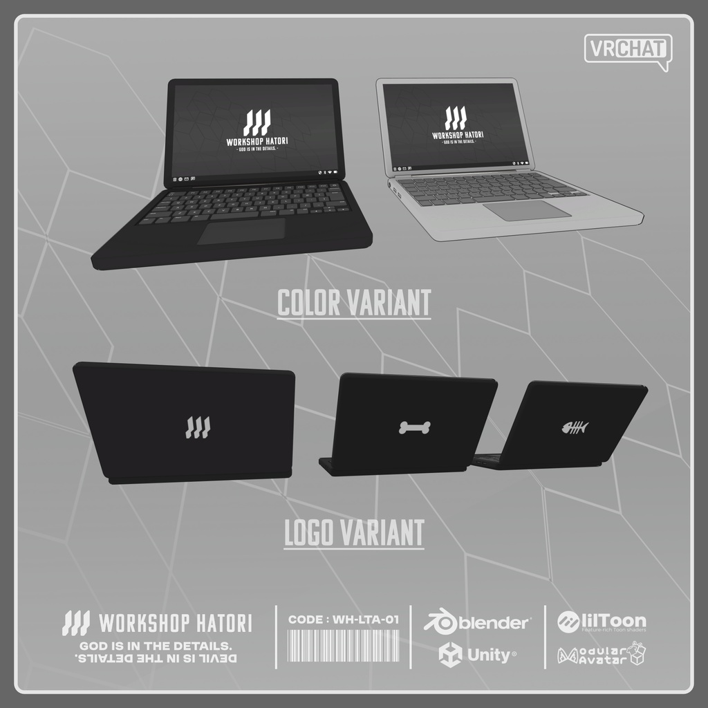 Laptop_Axis【VRChat対応】