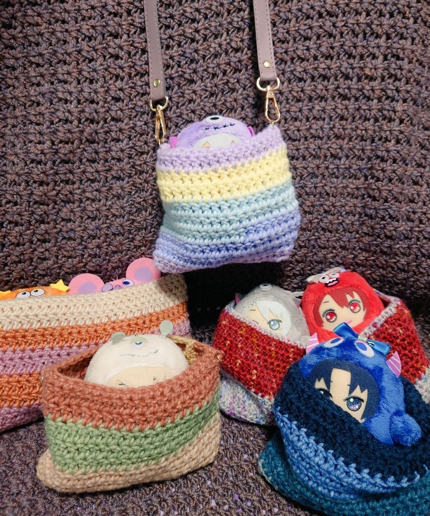 ぬいぐるみおさんぽポシェット 2体用