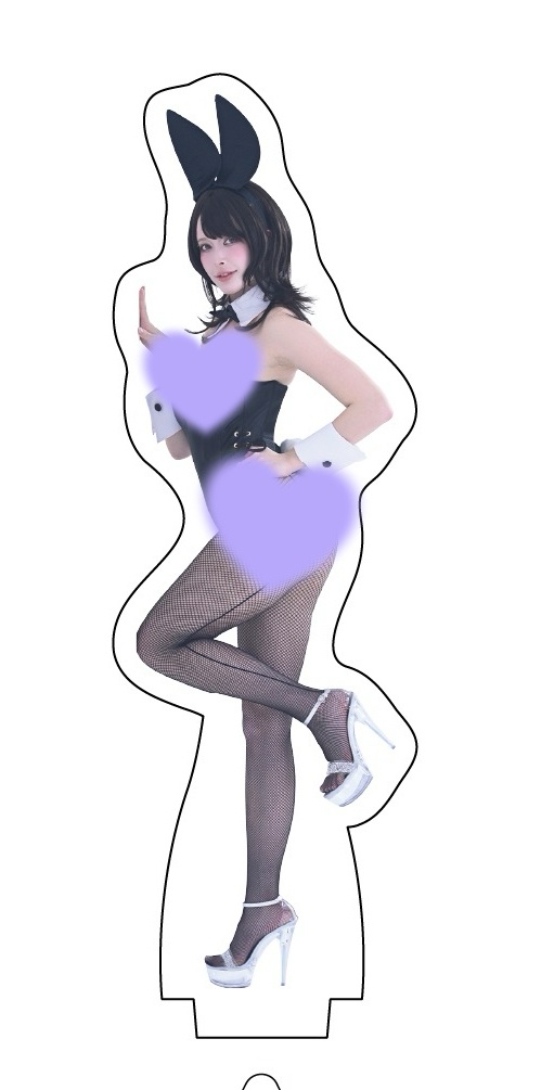 黒BUNNYGIRL アクリルスタンド