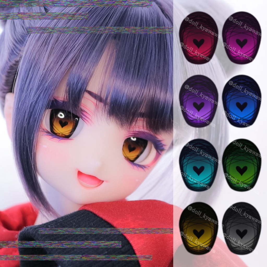 【カボションアイ】ラヴアイ:20mm相当