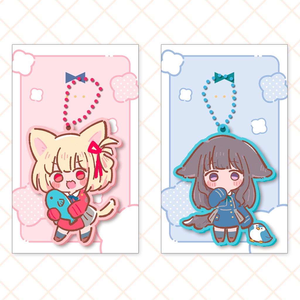 けもみみカラーアクキー