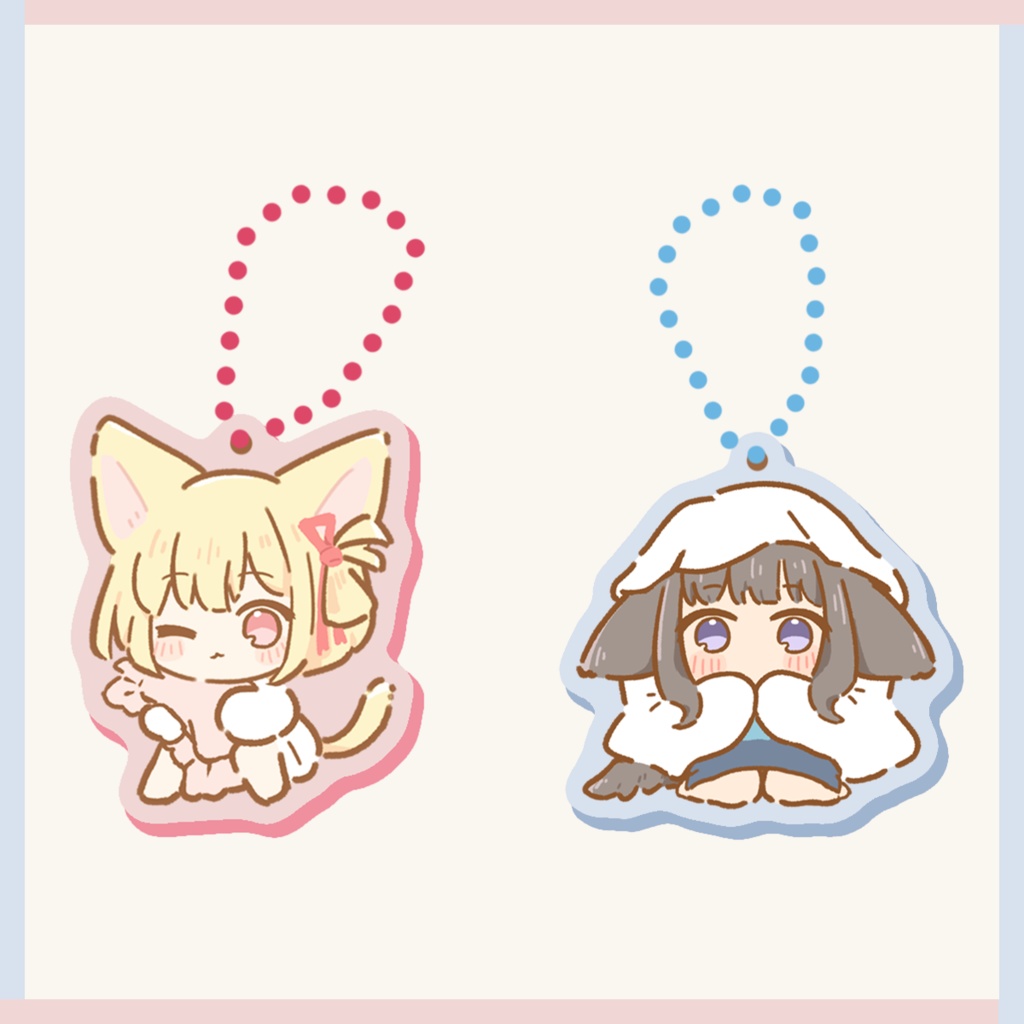 箱入りカラーアクキー