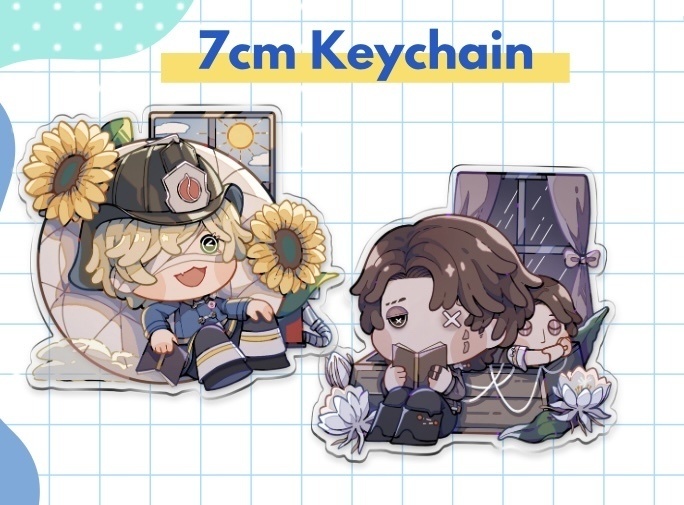 フロマティ - FloriMatt 7cm Keychain